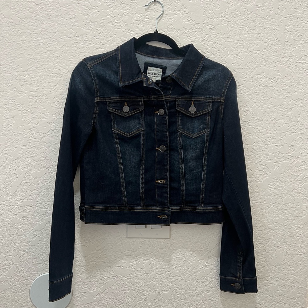 Wax Jean Dark Blue Denim Jacket